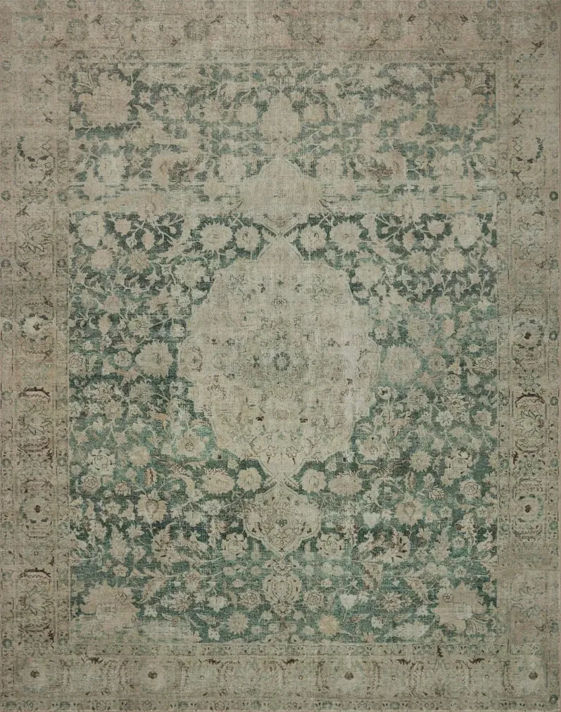 Sinclair 2 x 4 Antique Jade Green Doormat