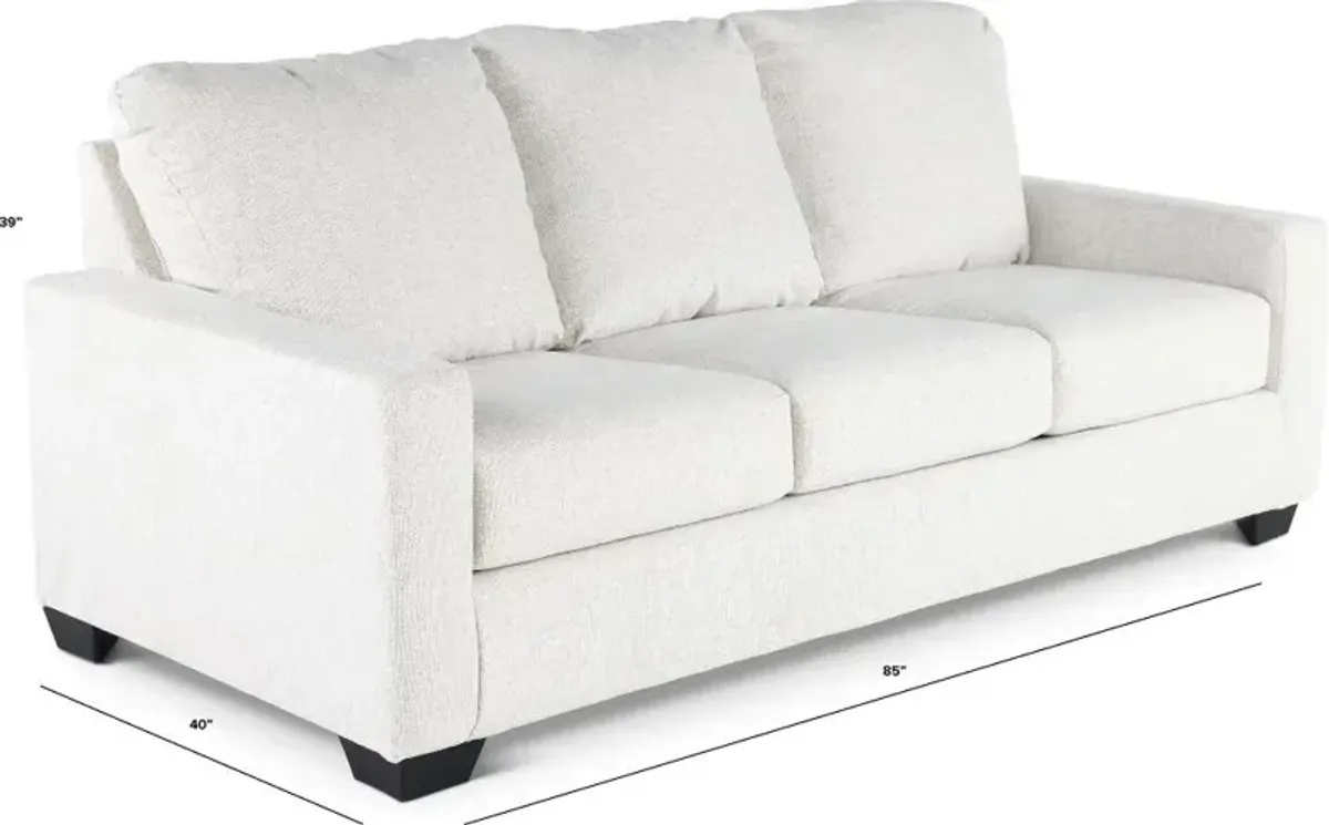 Rannis Snow White Queen Sofa Bed