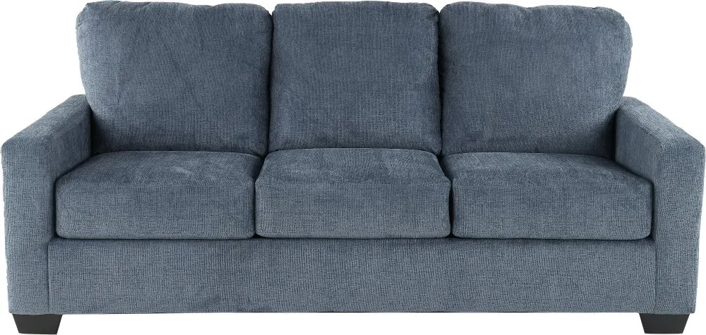 Rannis Navy Blue Queen Sleeper Sofa