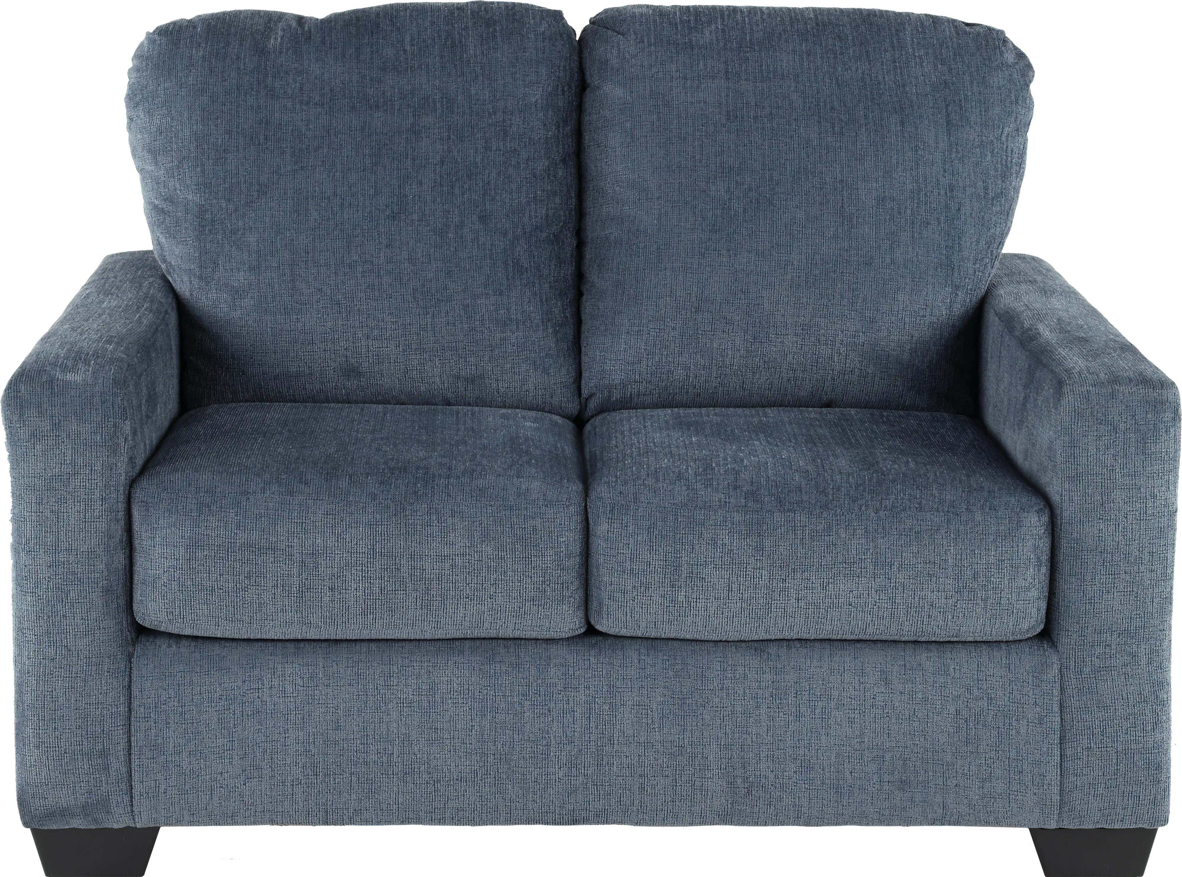 Rannis Navy Blue Twin Sleeper Sofa