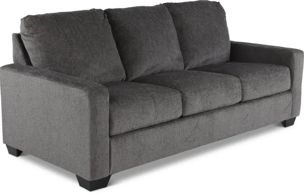 Rannis Pewter Gray Queen Sleeper Sofa