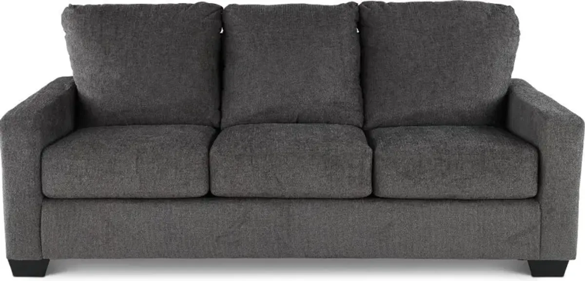 Rannis Pewter Gray Queen Sleeper Sofa