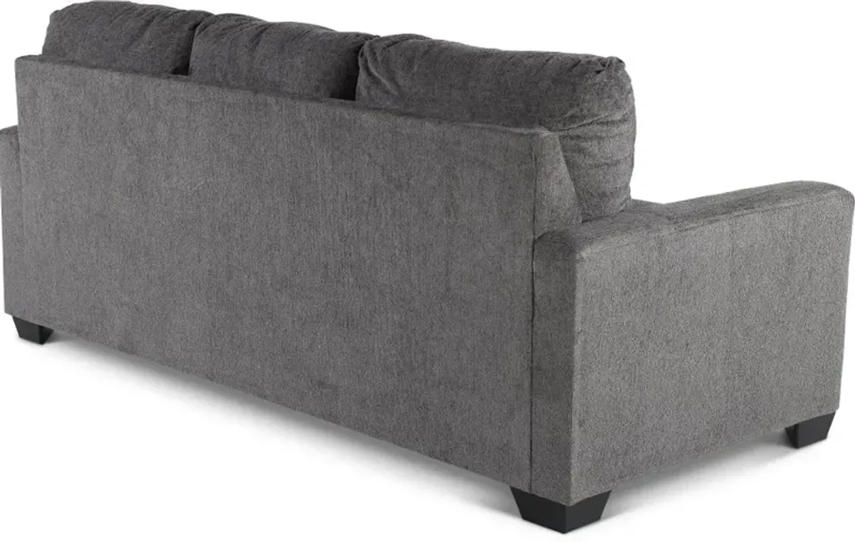 Rannis Pewter Gray Queen Sleeper Sofa