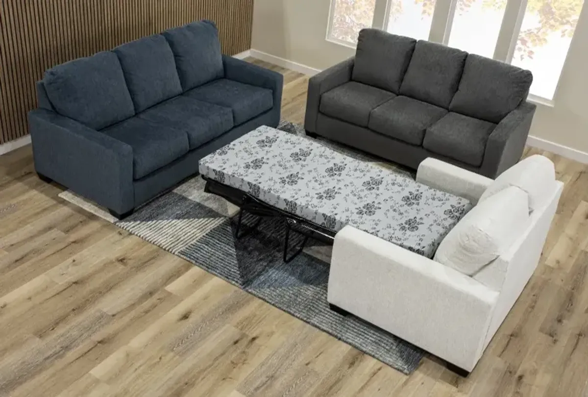 Rannis Pewter Gray Queen Sleeper Sofa