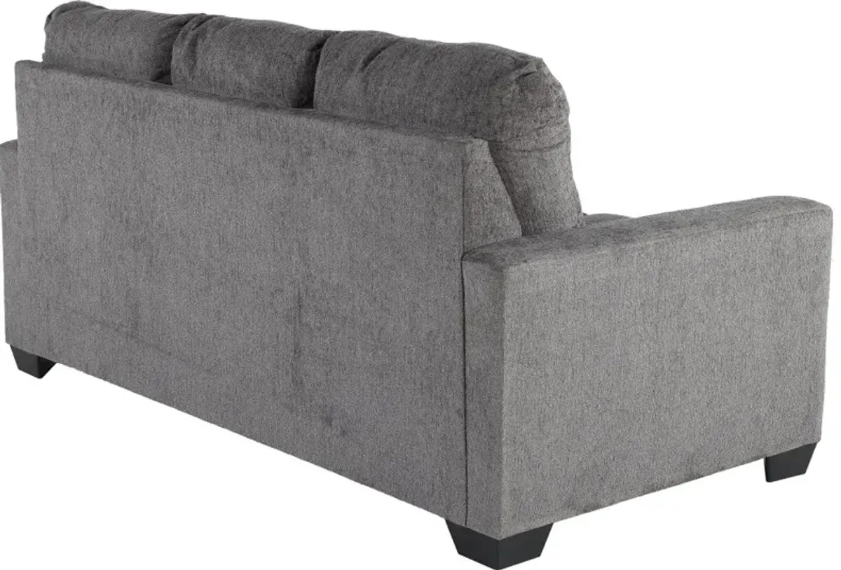 Rannis Pewter Gray Full Sleeper Sofa