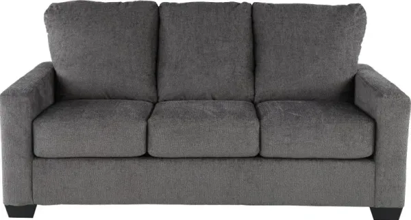 Rannis Pewter Gray Full Sofa Bed