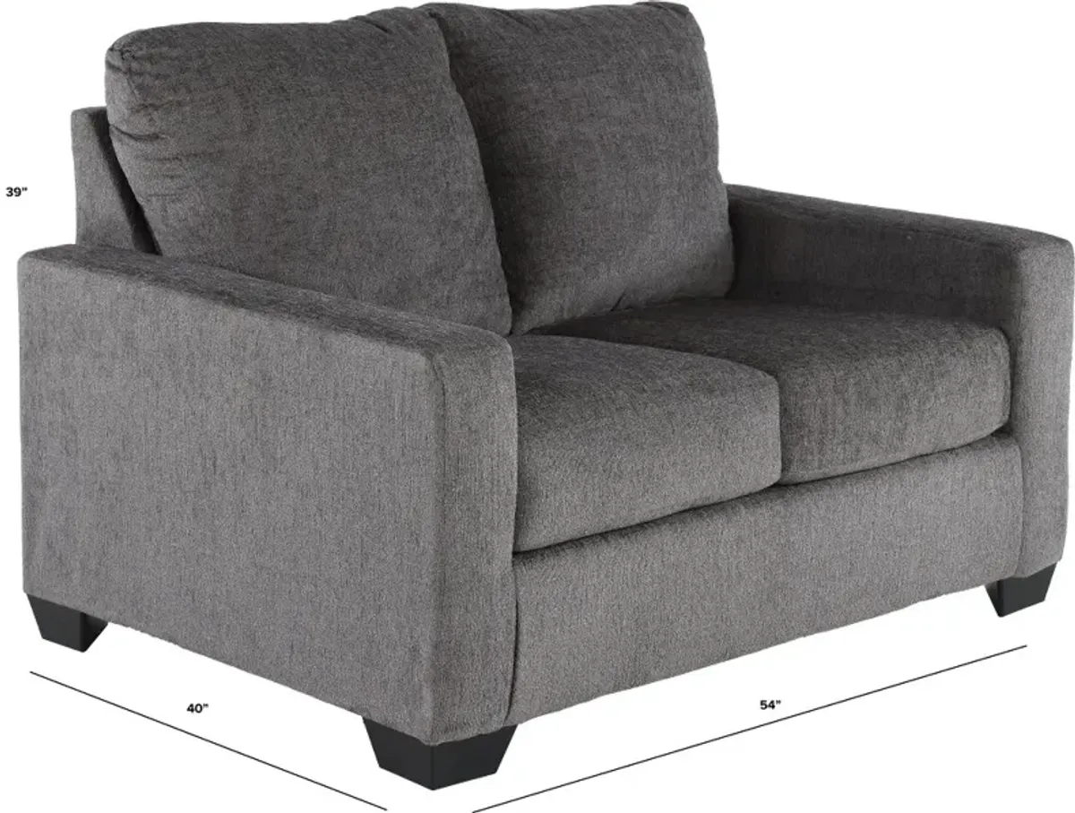 Rannis Pewter Gray Twin Sleeper Sofa