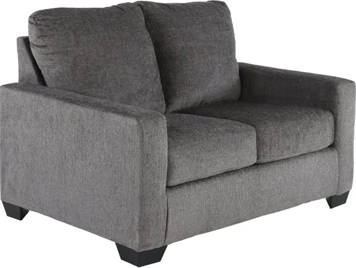 Rannis Pewter Gray Twin Sleeper Sofa