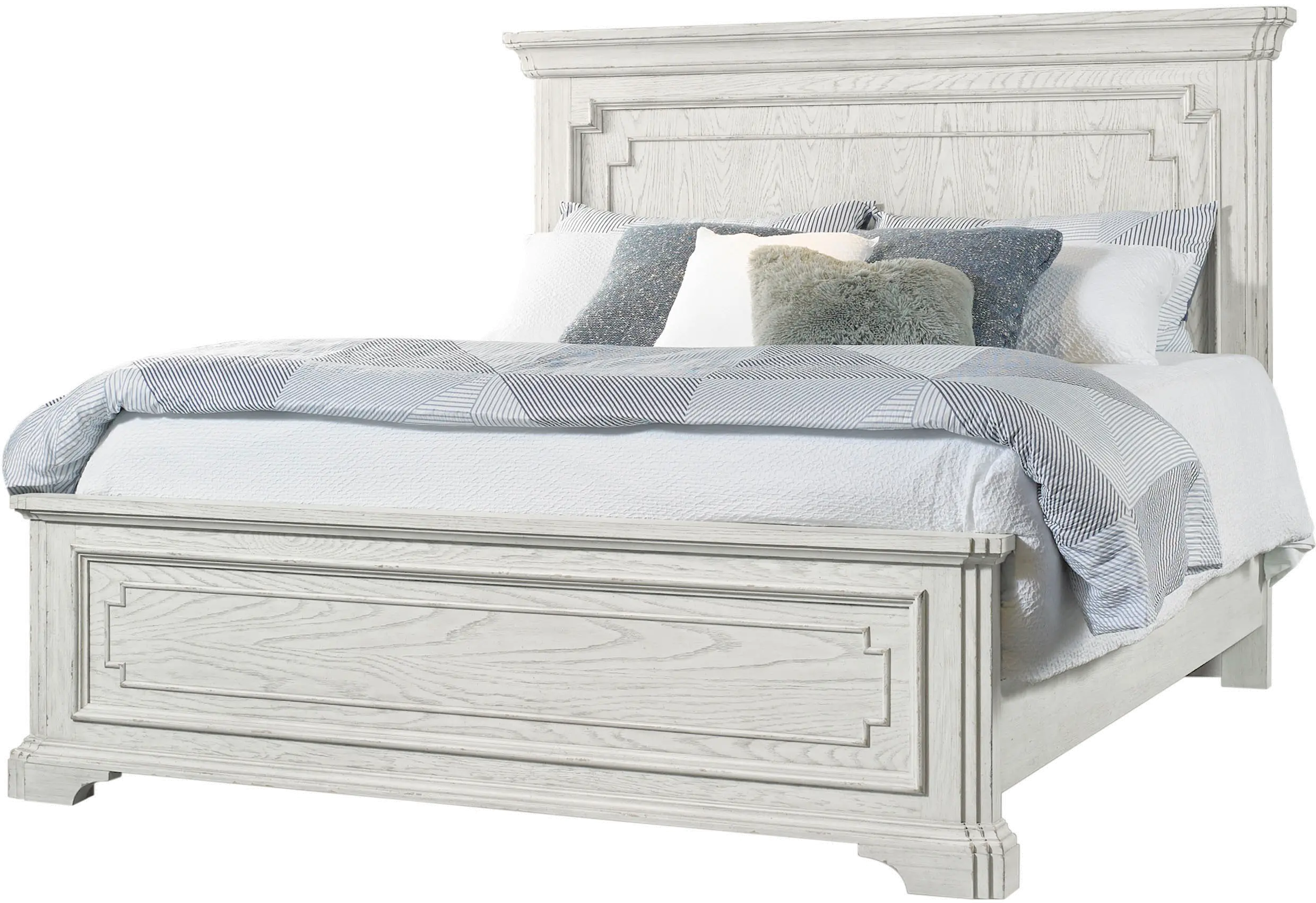 Lakeshore White Queen Bed