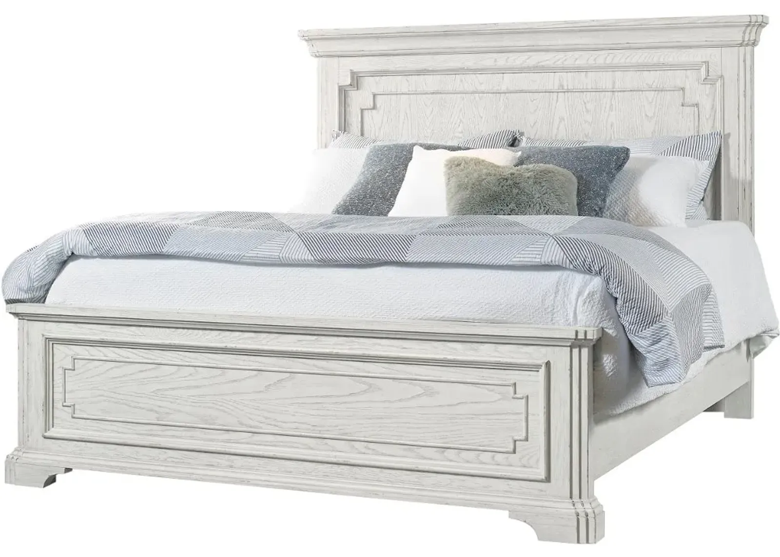 Lakeshore White King Bed