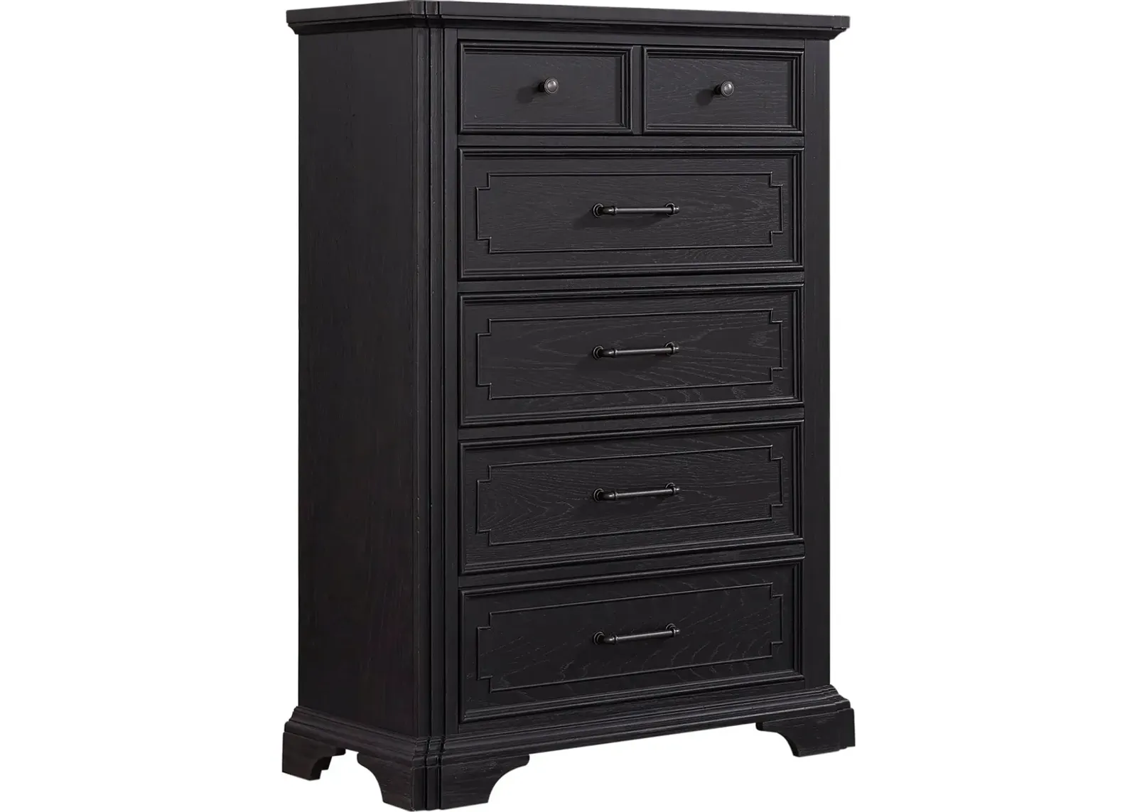 Lakeshore Black Chest of Drawers