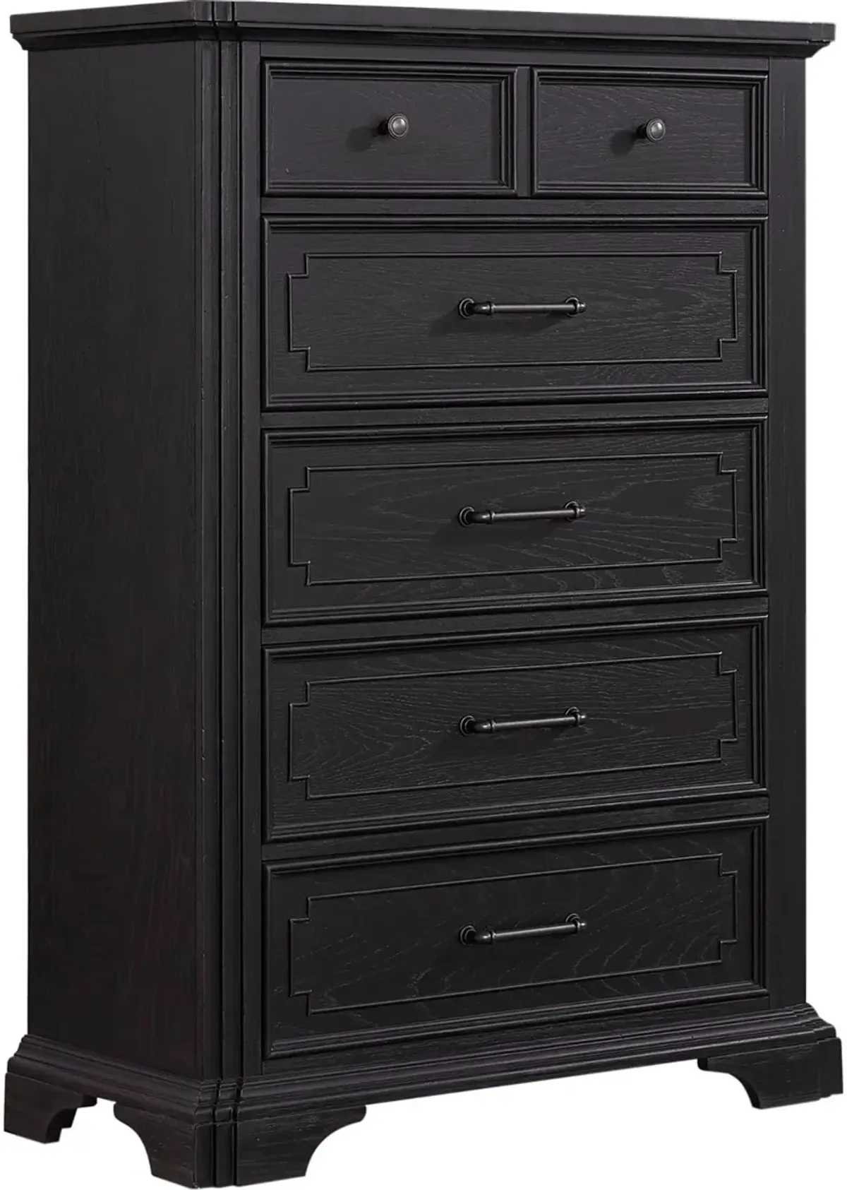 Lakeshore Black Chest of Drawers