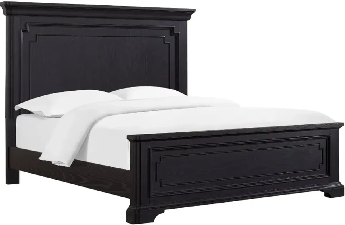 Lakeshore Black Queen Bed