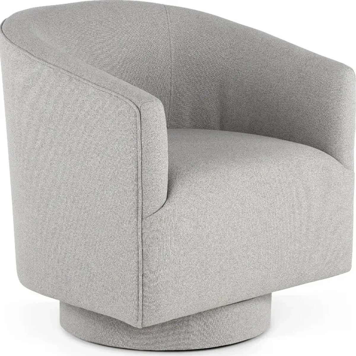 Brylee Gray Swivel Accent Chair