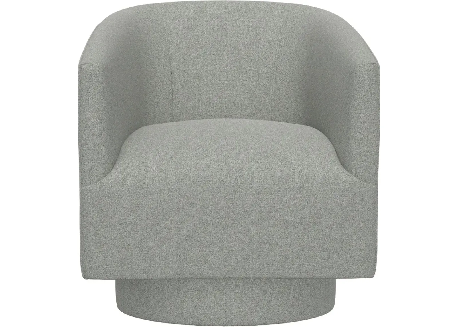 Brylee Gray Swivel Accent Chair