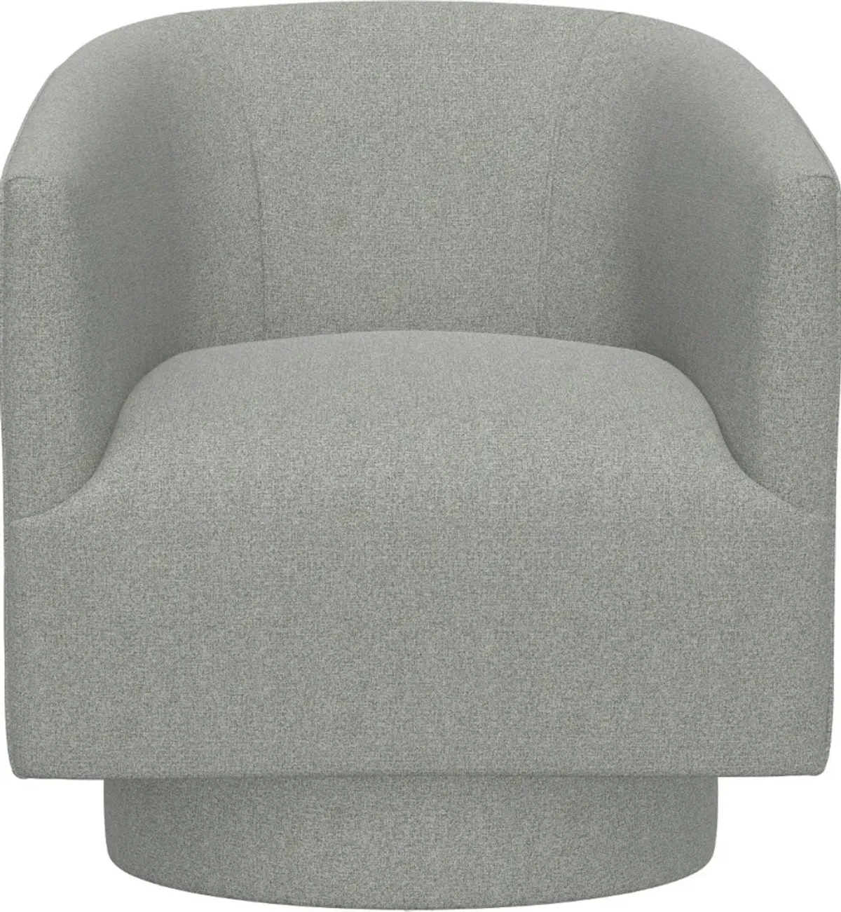 Brylee Gray Swivel Accent Chair