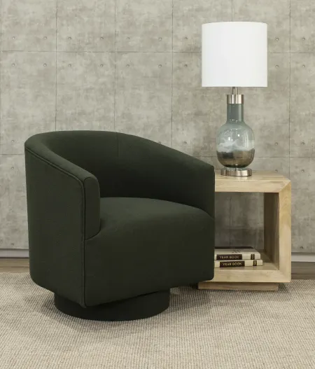 Brylee Green Swivel Accent Chair