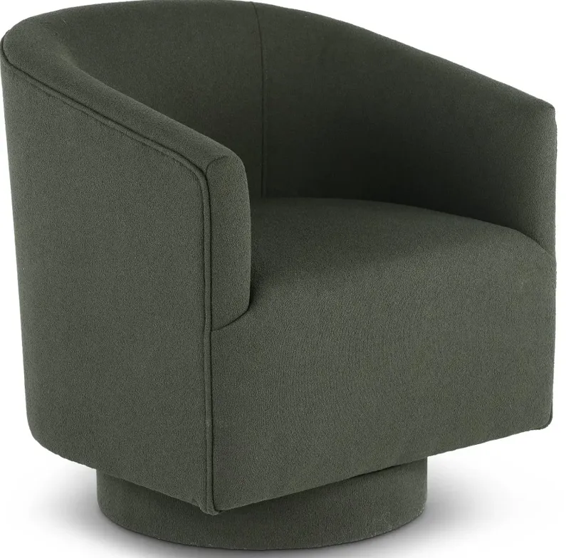 Brylee Green Swivel Accent Chair