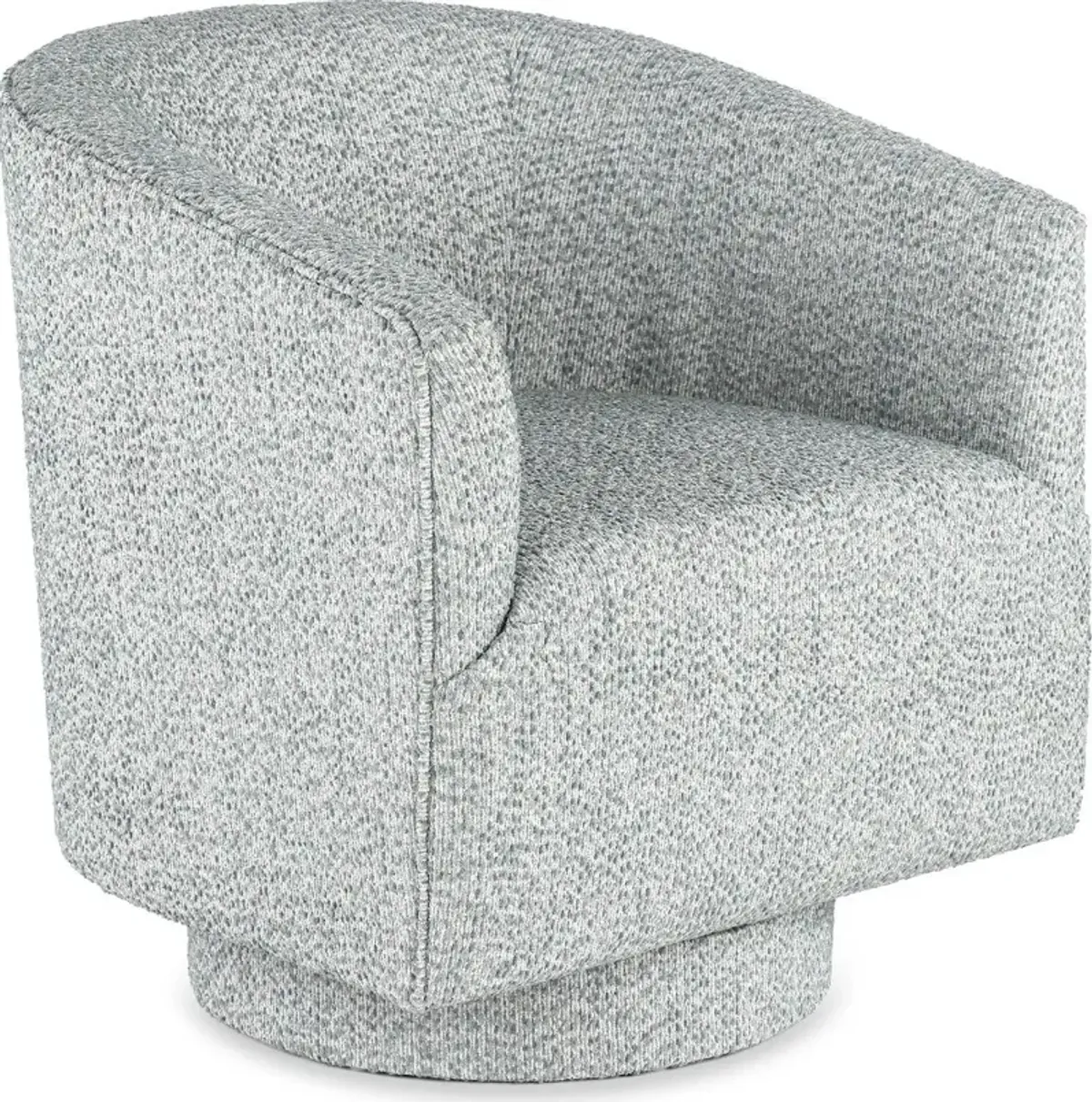 Brylee Gray Swivel Accent Chair