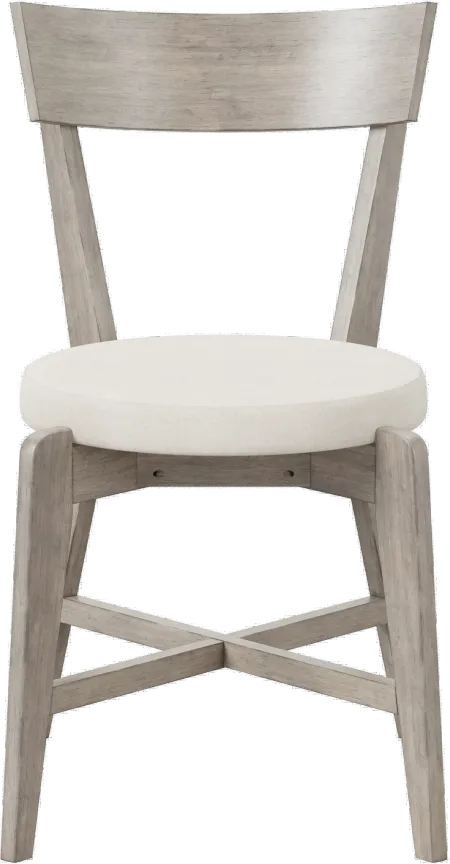 Mayson Gray Wood Dining Chair, Set of 2