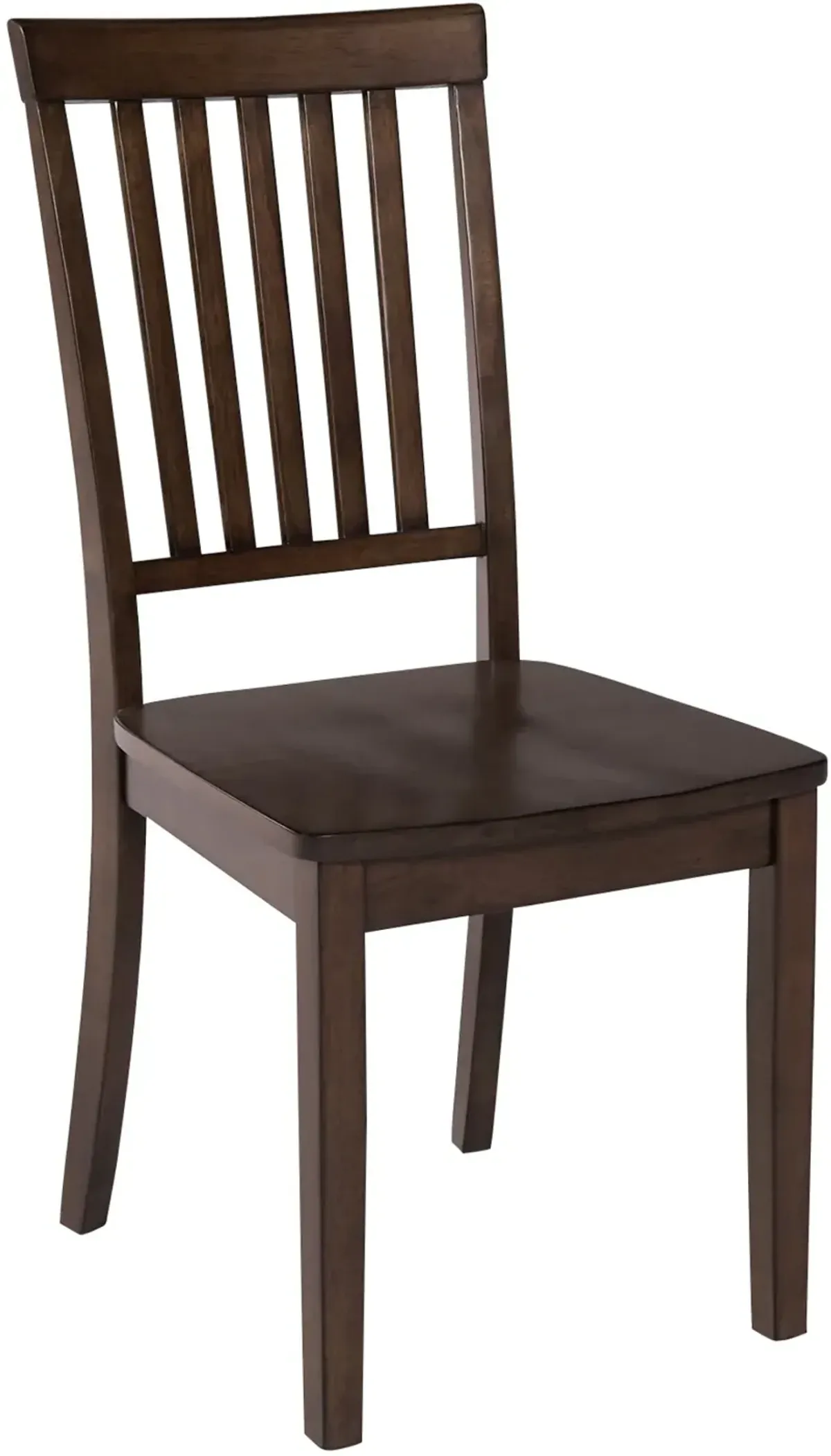 Simplicity Dark Brown Dining Chair, Set of 2