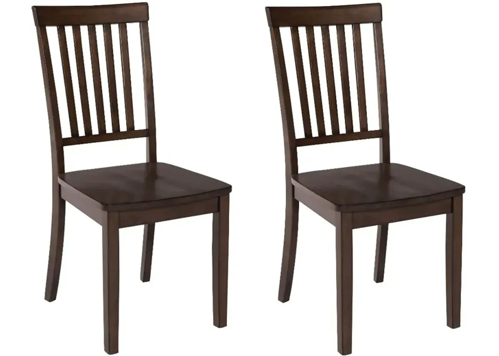 Simplicity Dark Brown Dining Chair, Set of 2