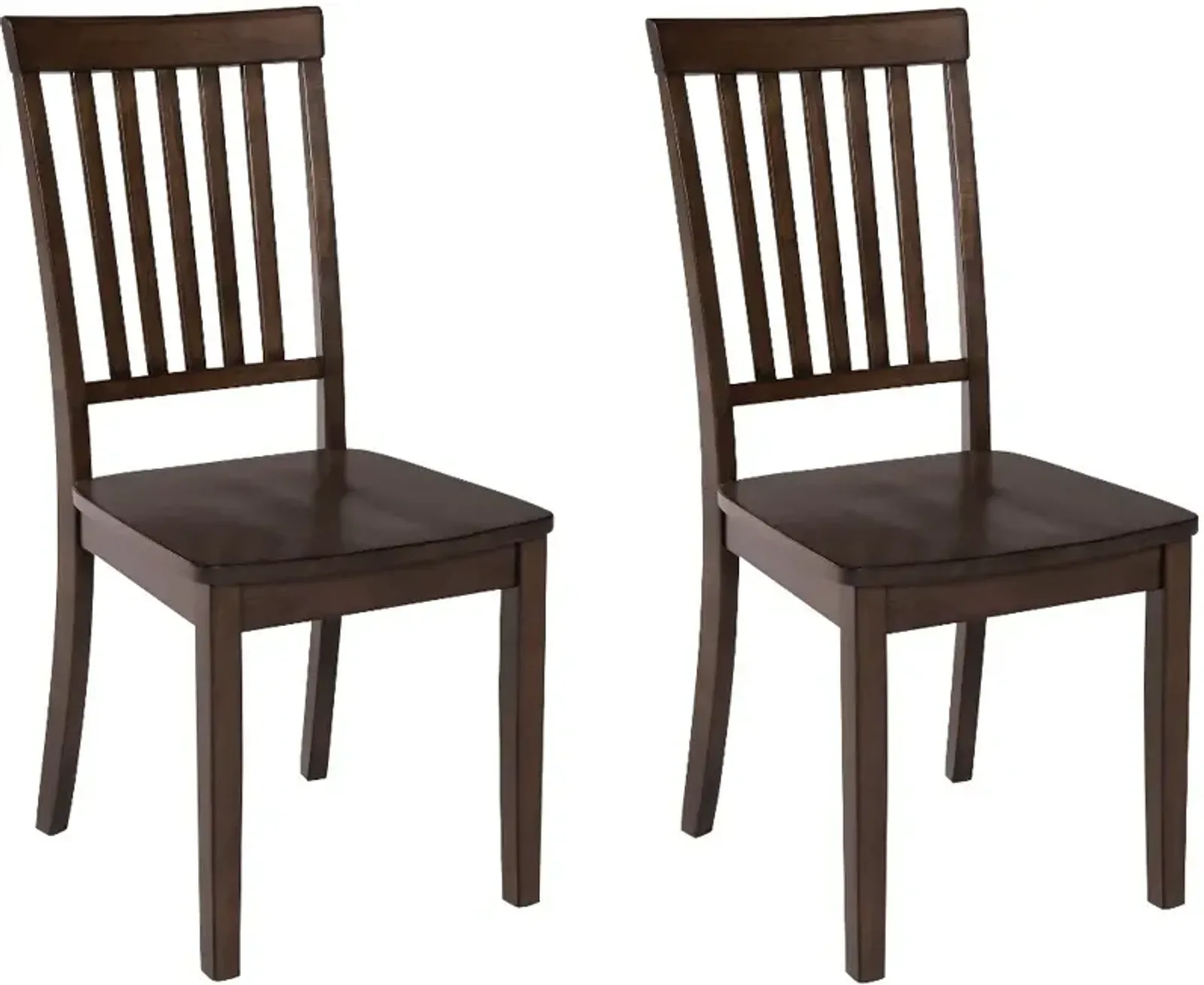 Simplicity Dark Brown Dining Chair, Set of 2