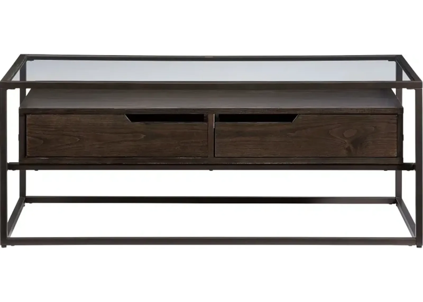 Presidio Dark Brown Coffee Table