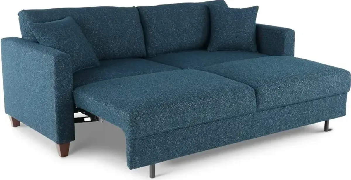 Bianca Navy Pop Up Sleeper Sofa