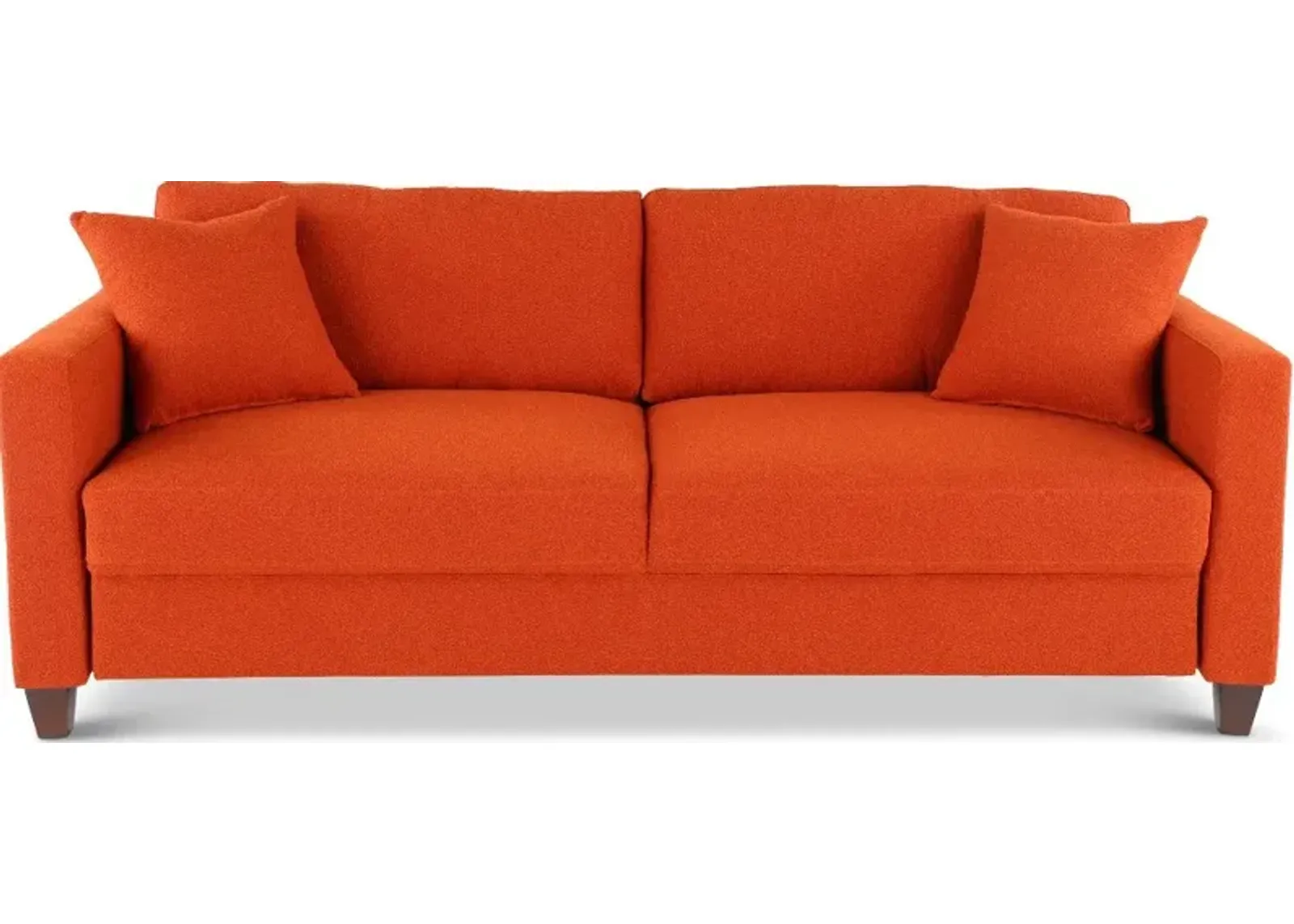 Bianca Orange Pop Up Sleeper Sofa