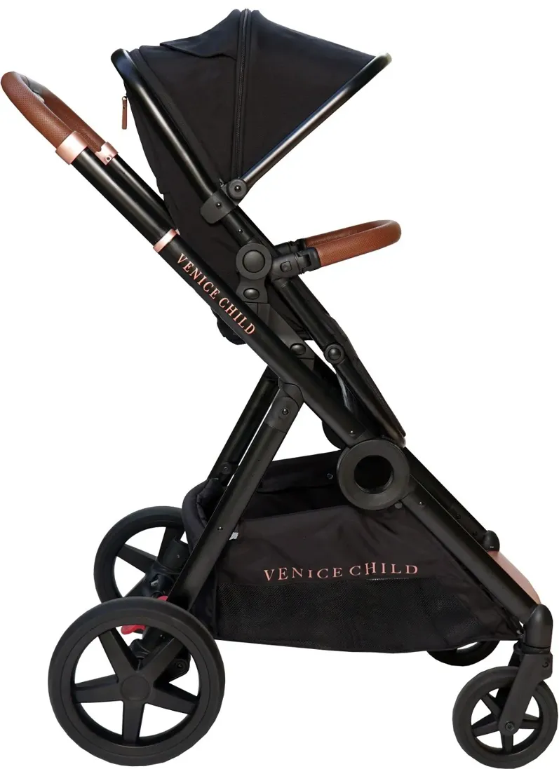 Venice Child Maverick Single to Double Stroller with Toddler Seat