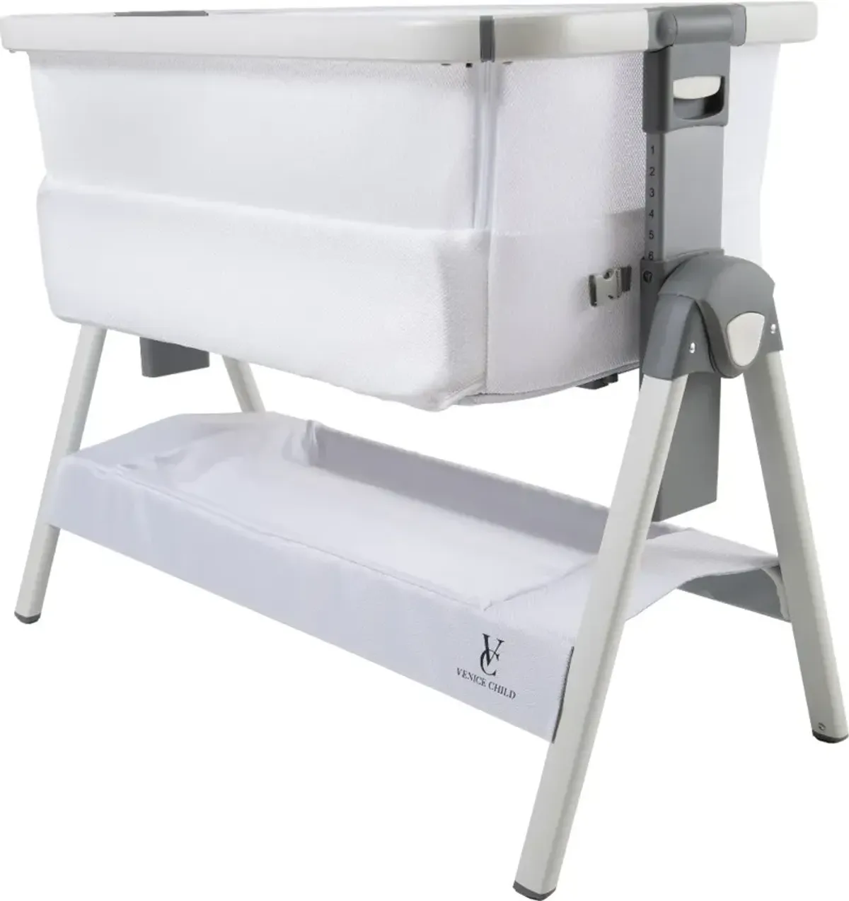 Venice Child California Dreaming White Bedside Bassinet