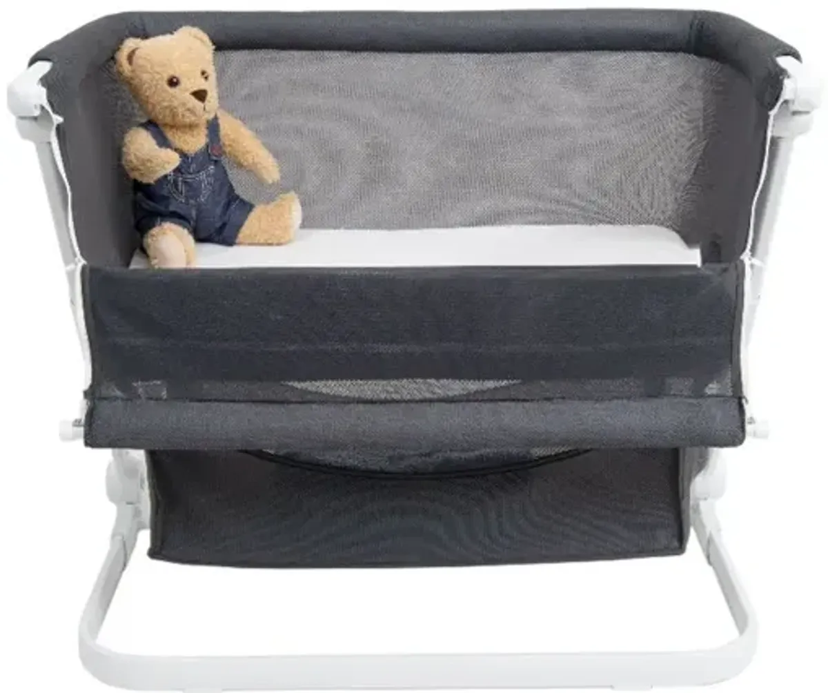 Venice Child Sunset Dreaming Gray Bedside Bassinet