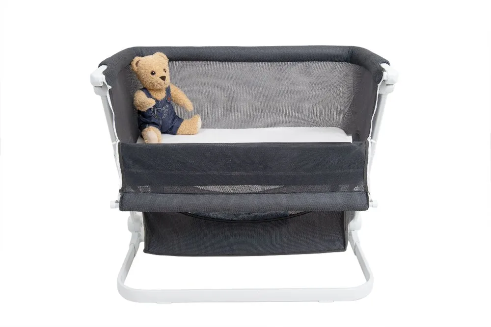 Venice Child Sunset Dreaming Gray Bedside Bassinet