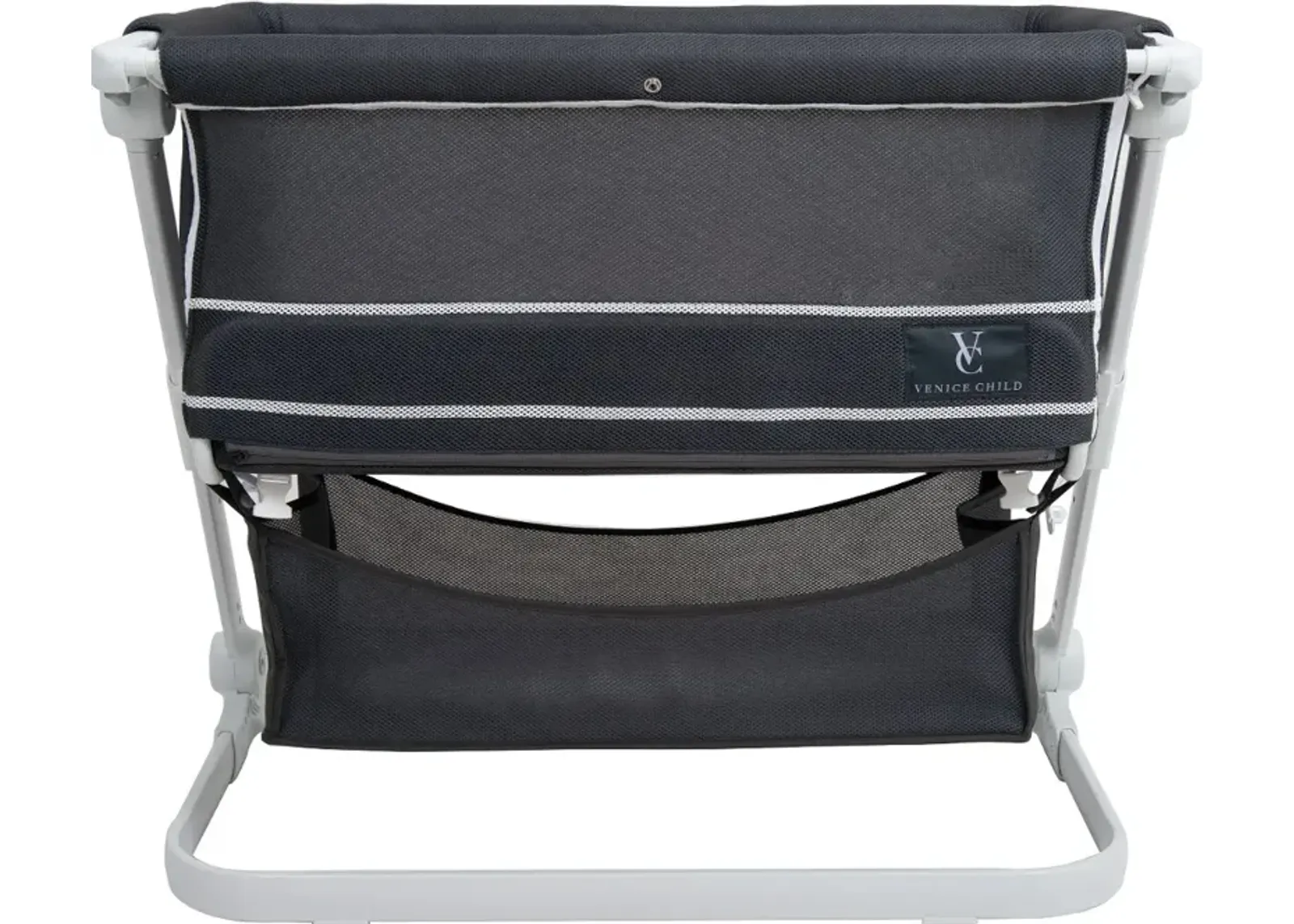 Venice Child Sunset Dreaming Gray Bedside Bassinet