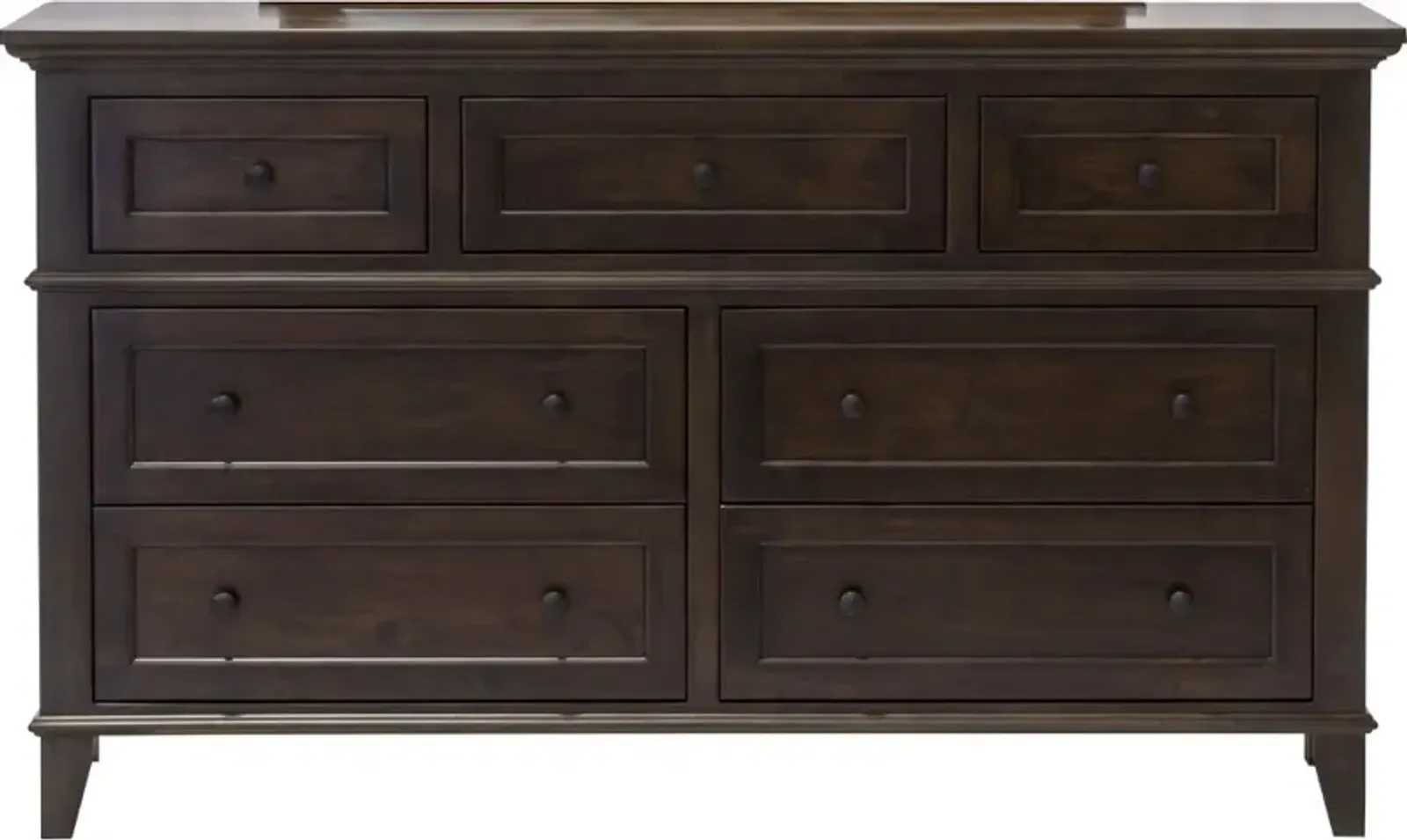 Brentwood Brown Dresser