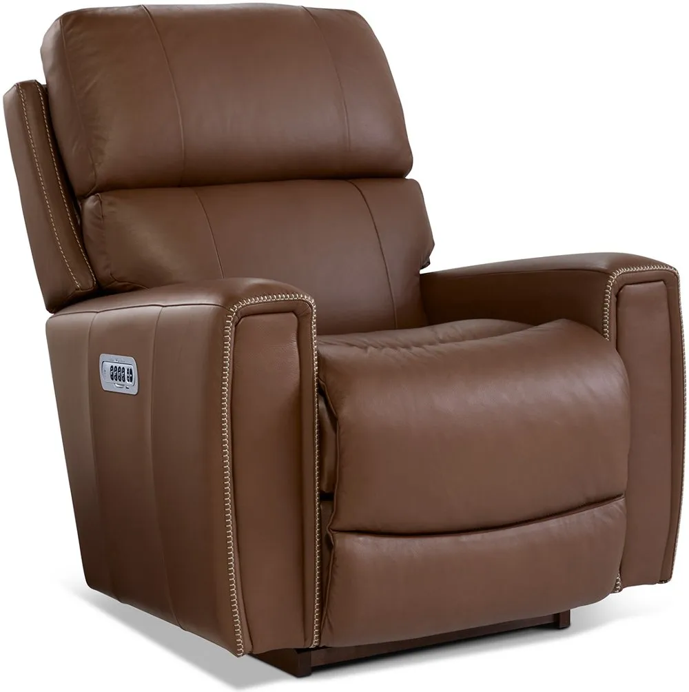 Apollo Caramel Power Rocker Recliner with Massage & Heat