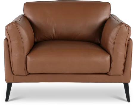 Paris Brown Leather Chair