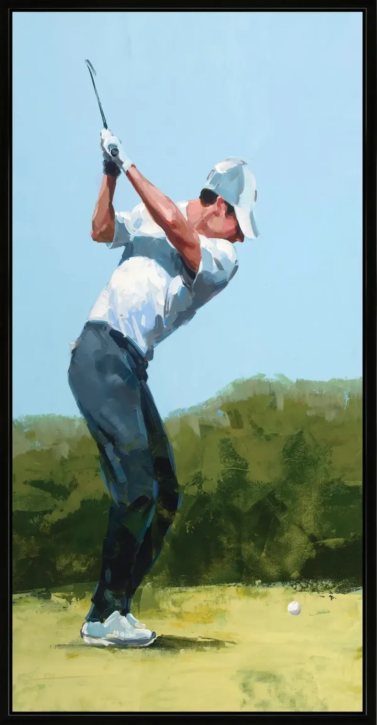 Golf Swing 3 Framed Art