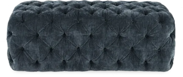 Turino Blue Cocktail Ottoman