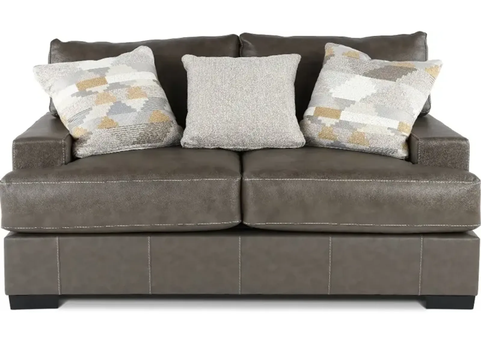 Dodge Gray Loveseat