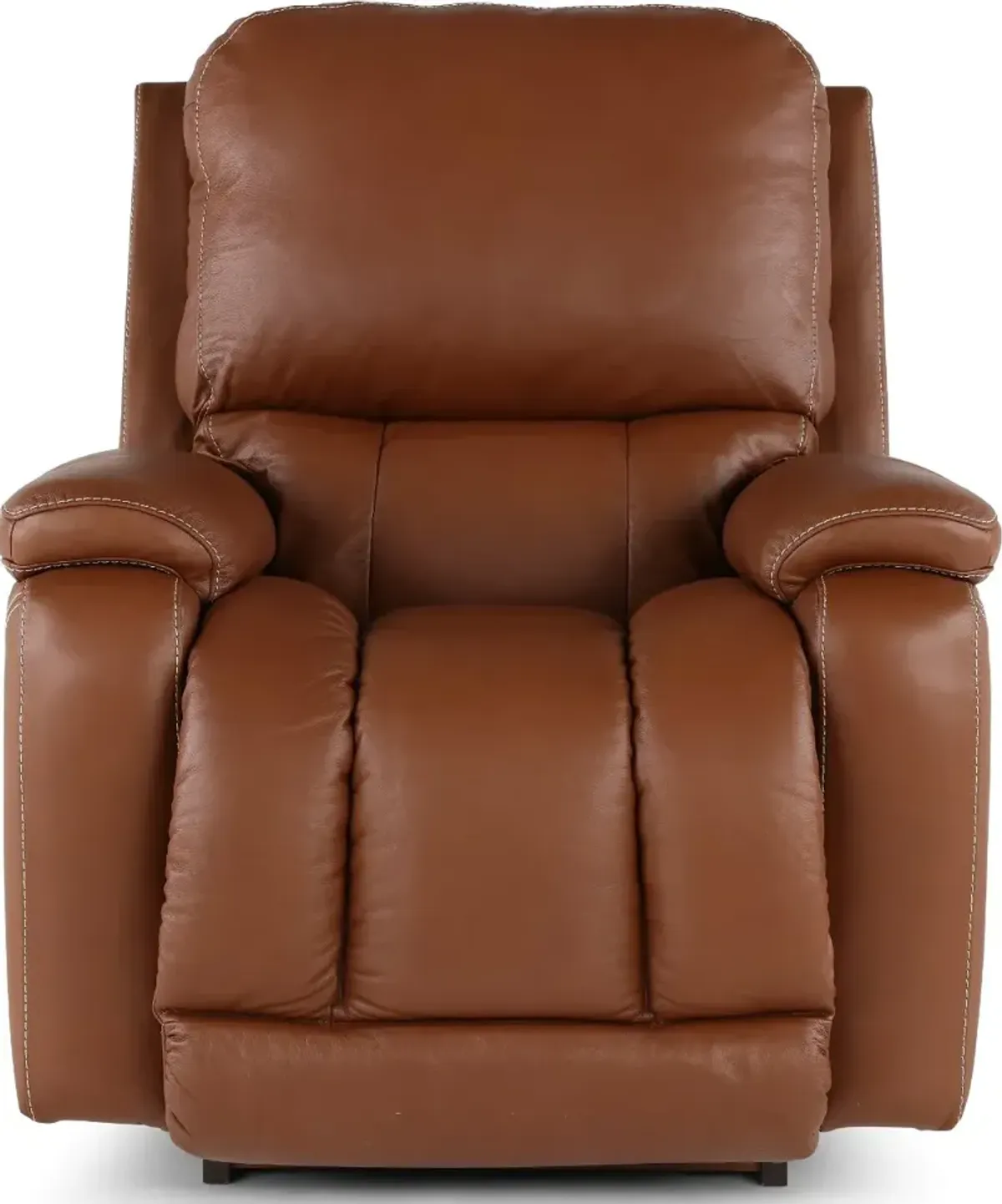 Greyson Caramel Power Rocker Recliner with Headrest and Lumbar