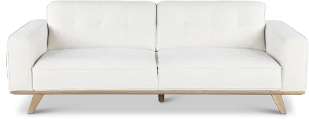 Nomad White Sofa with Crypton Home Fabric