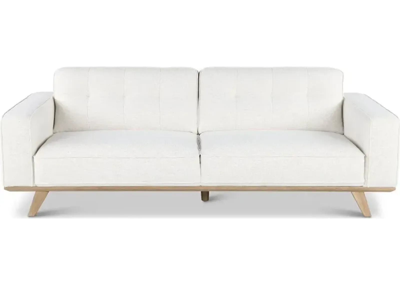 Nomad White Sofa with Crypton Home Fabric