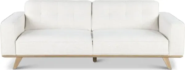 Nomad White Sofa with Crypton Home Fabric