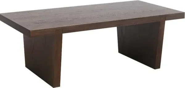 Rock Dark Brown Coffee Table