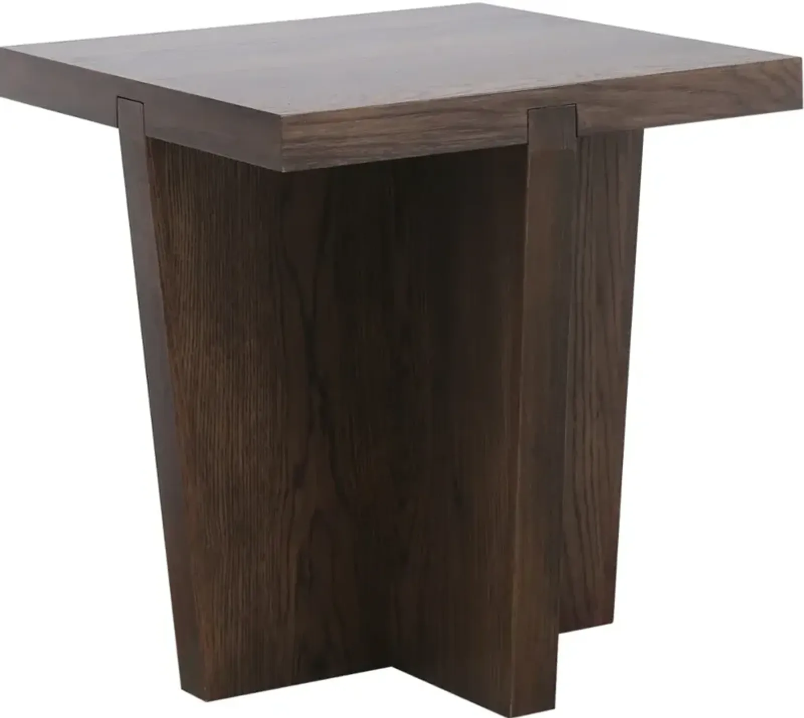 Rock Dark Brown End Table