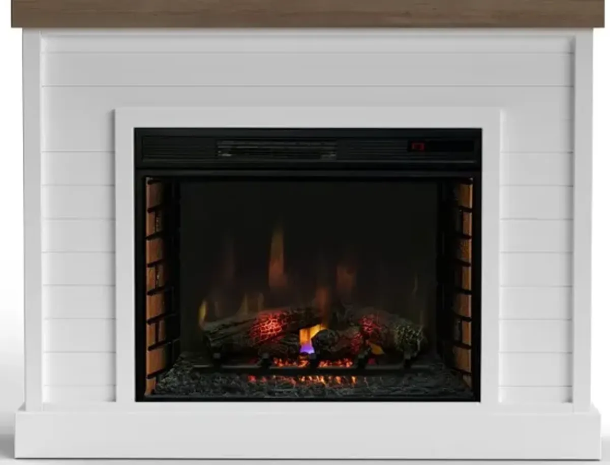 Washington White 48" Fireplace Mantle