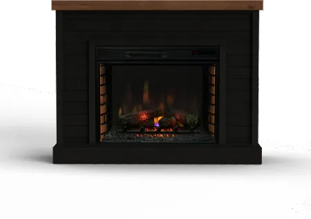 Washington Black 48" Fireplace Mantle