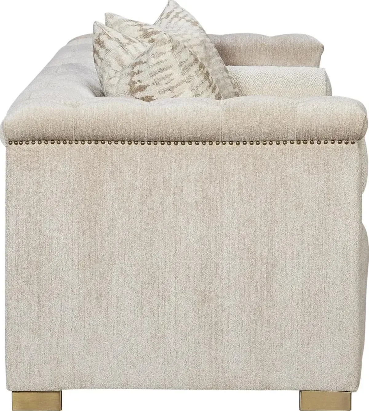 Harper Light Beige Loveseat